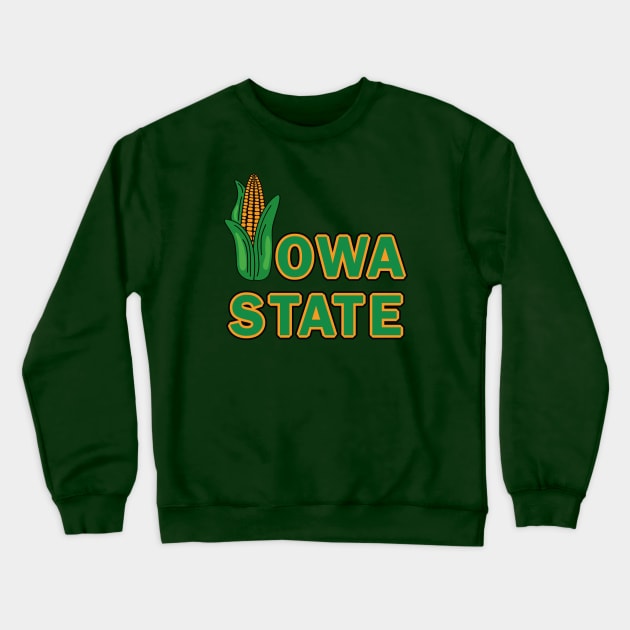 Iowa american state famous with corn Crewneck Sweatshirt by Donut lover